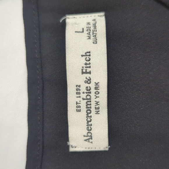 Abercrombie & Fitch Sleeveless Spaghetti Strap Top, Color Black Size L - Picture 13 of 14